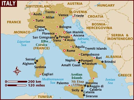 Harta Italia Harta Italia