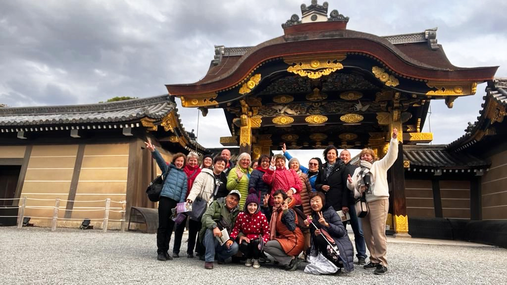 In Japonia la Castelul Nijo