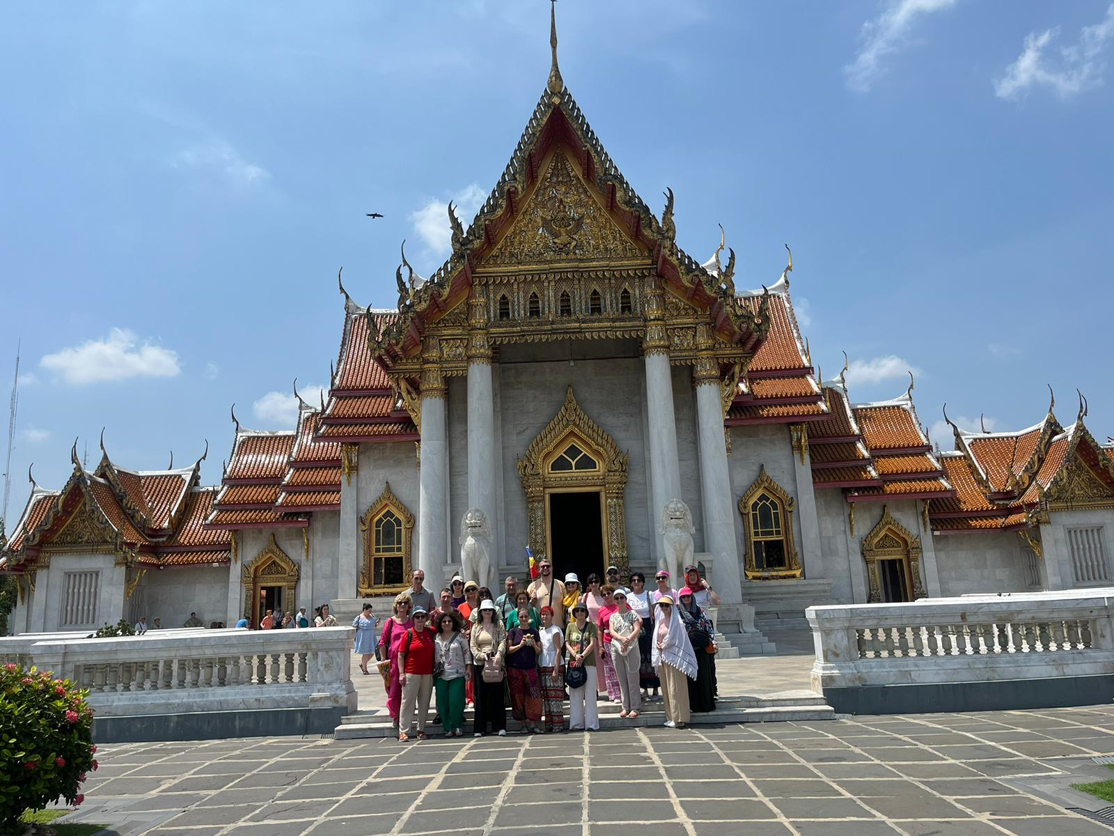 In Bangkok la Marele Templu de marmura alba