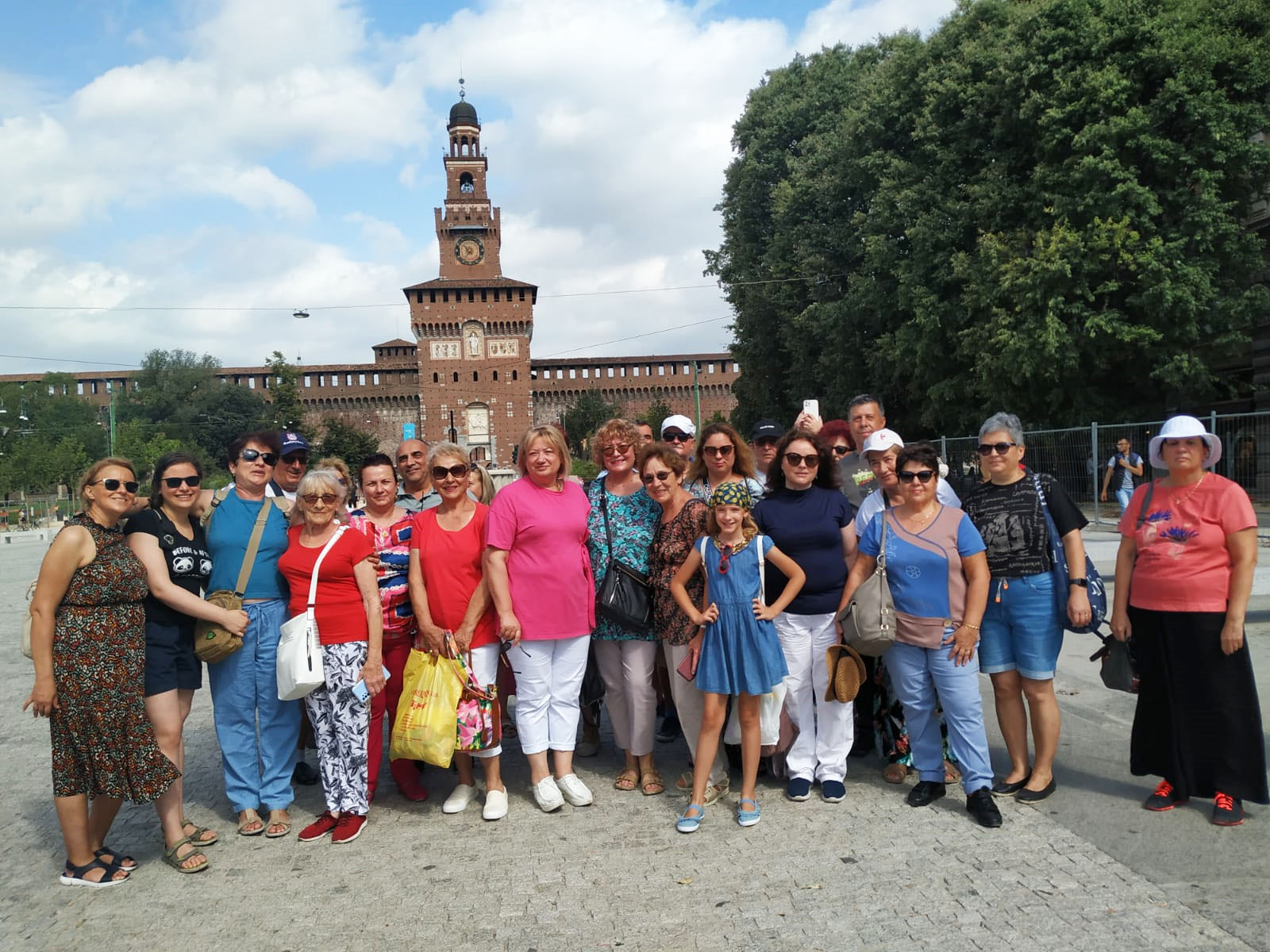 In Milano la Castelul Sforzesco