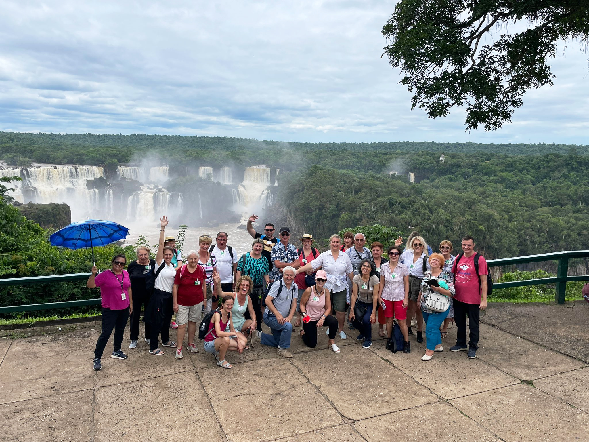 La Cascadele Iguazu partea braziliana