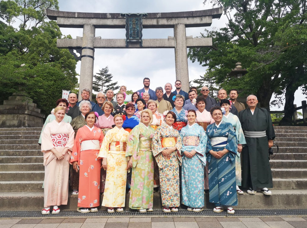 In Japonia la ceremonia kimonoului