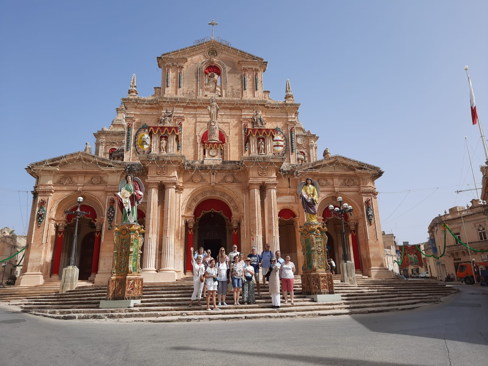 Malta la Biserica din Siggiewi