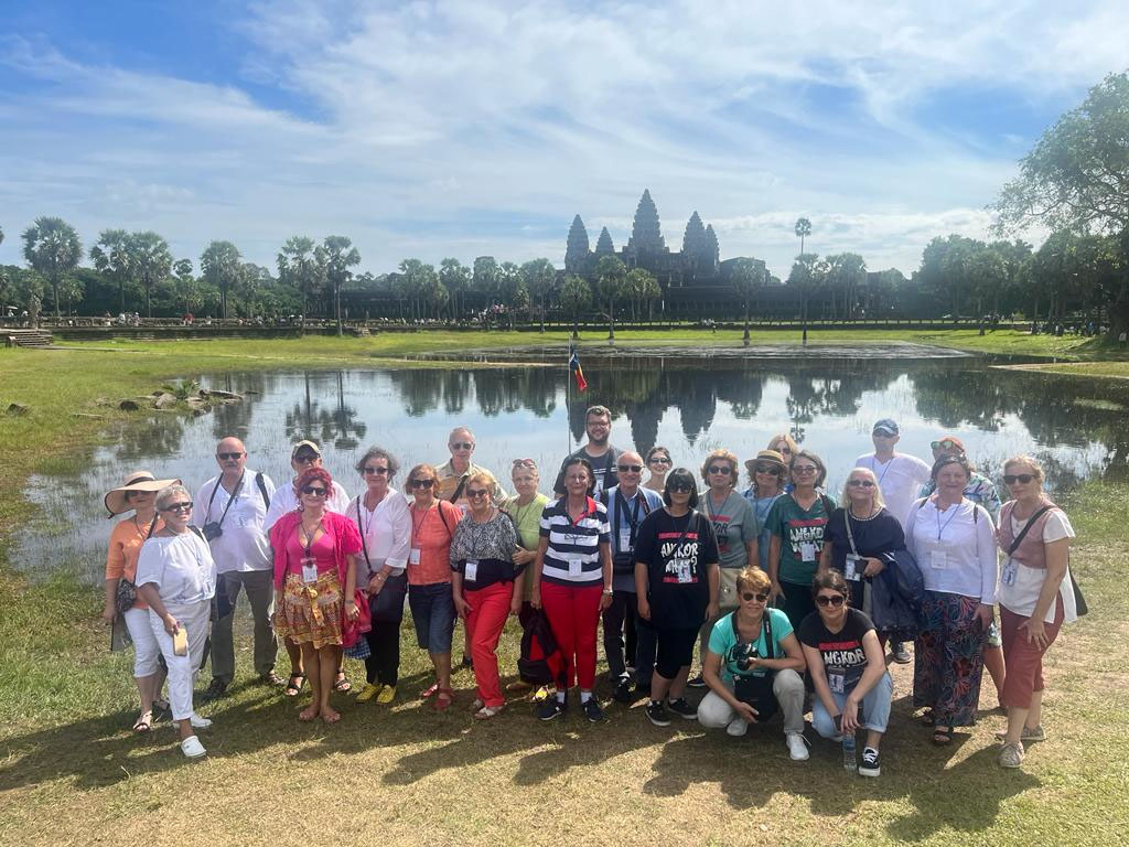 In Cambodgia la Angkor Wat