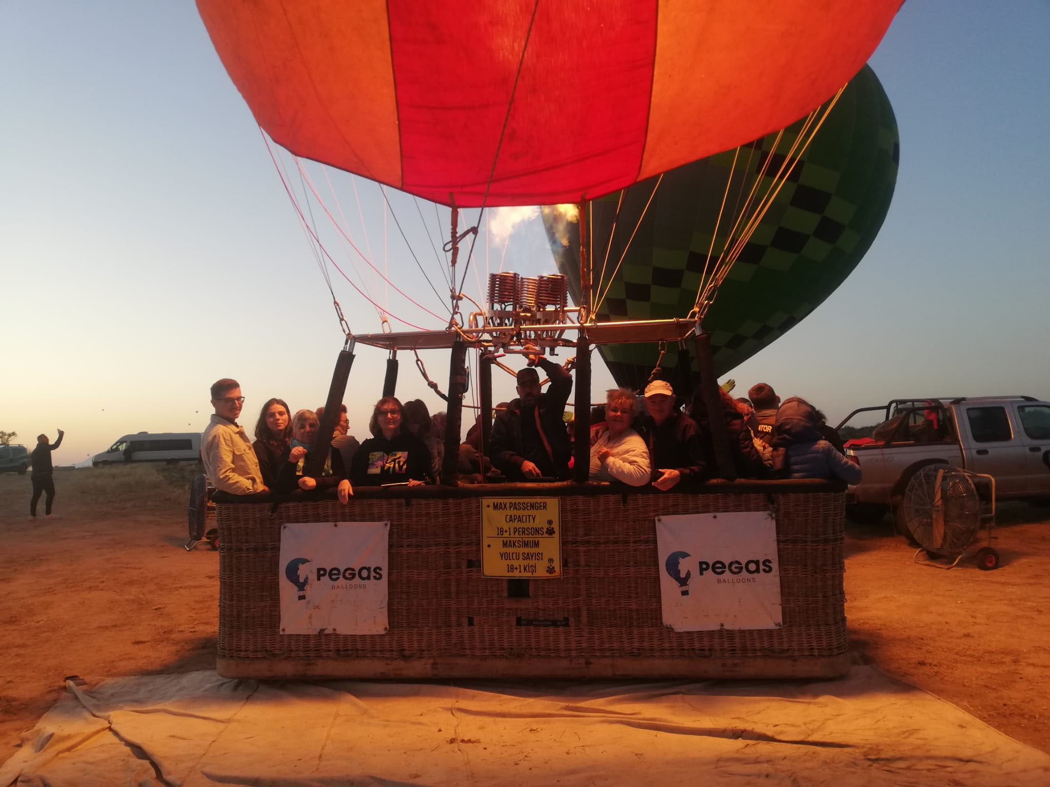 In Cappadocia cu balonul