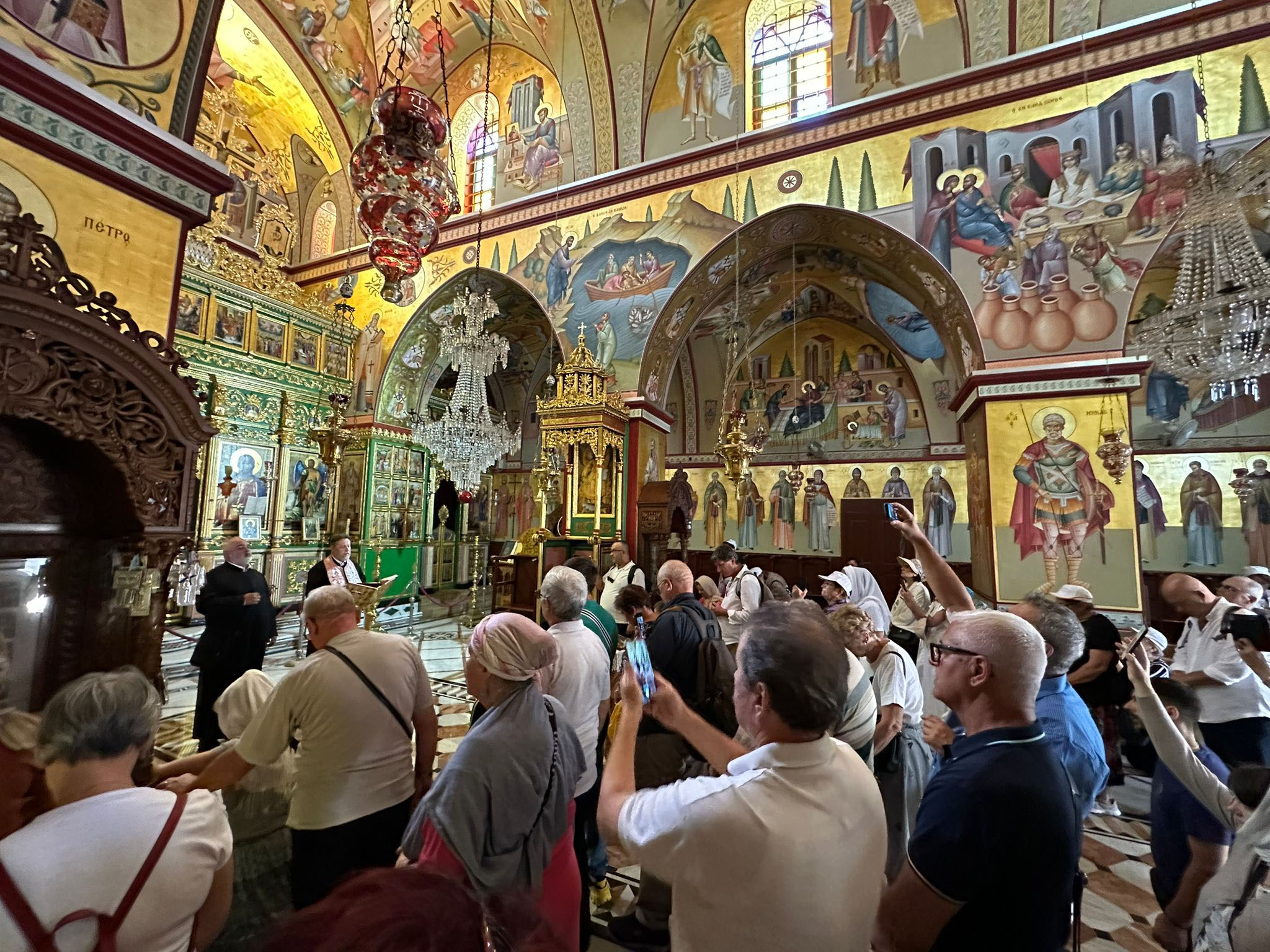 In Israel la biserica ortodoxa de pe Muntele Tabor