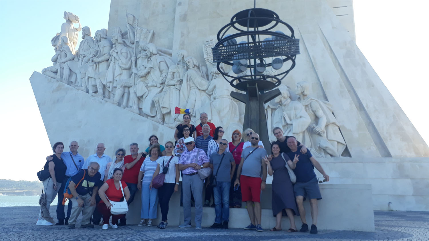 Lisabona la monumentul descoperirilor