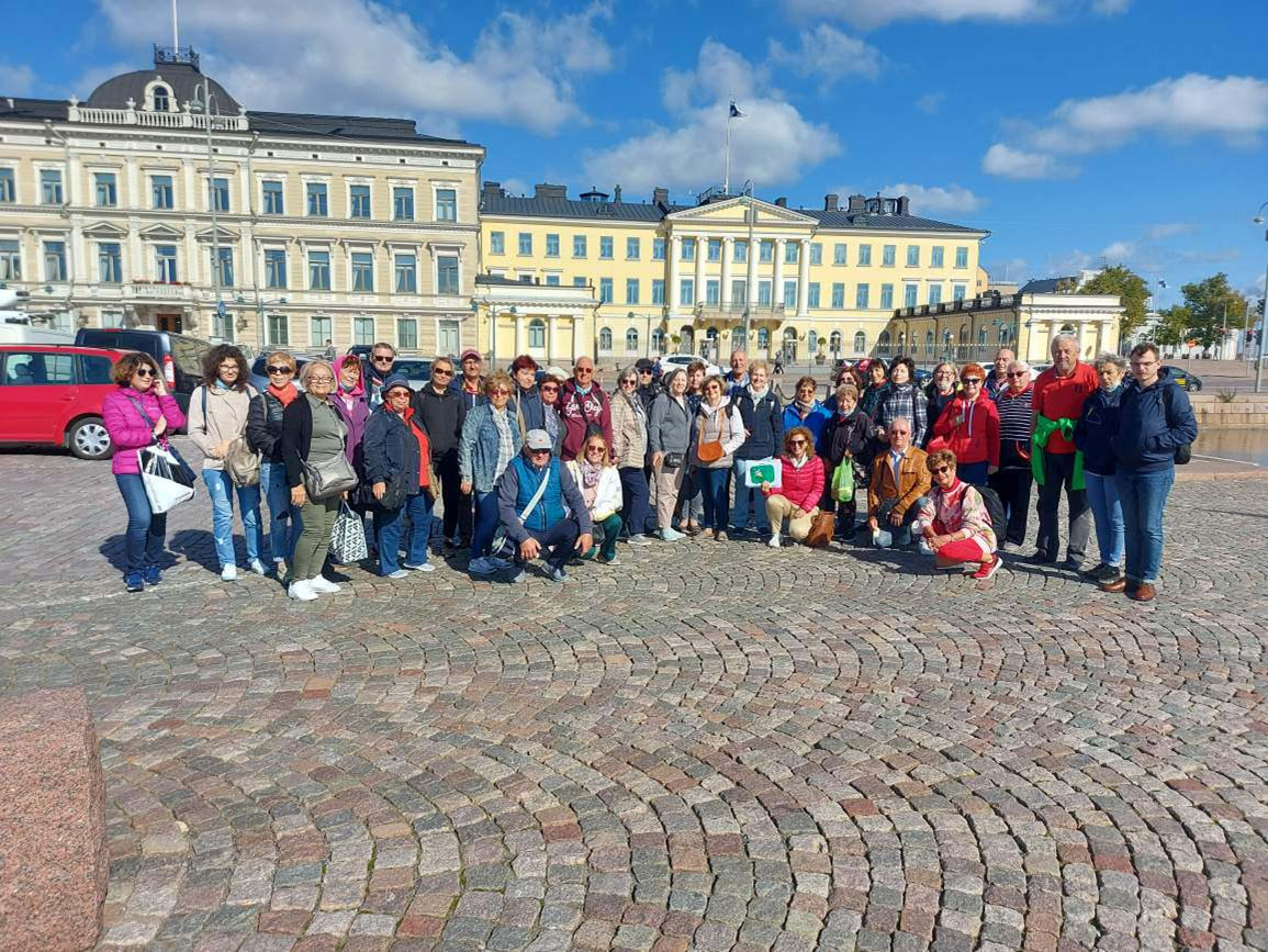 In Helsinki la Palatul Prezidential