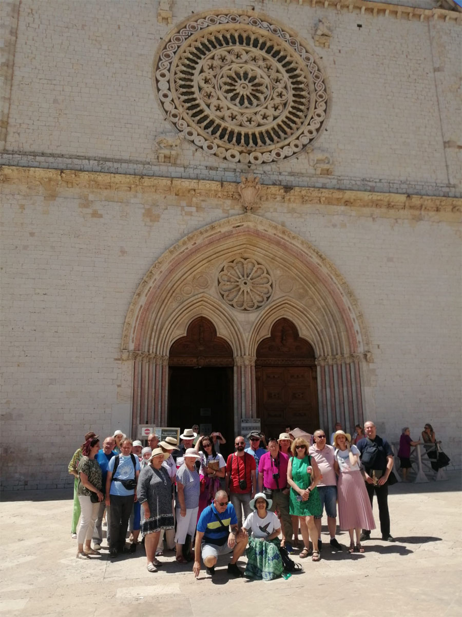 Italia-la Bazilica San Francesco di Assisi