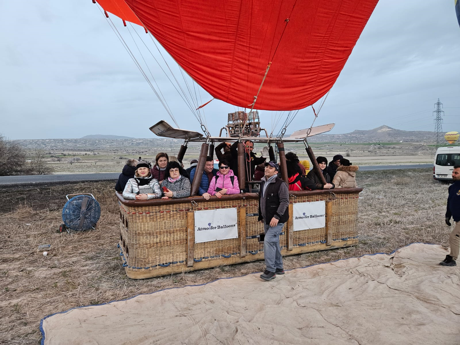 In Cappadocia cu balonul