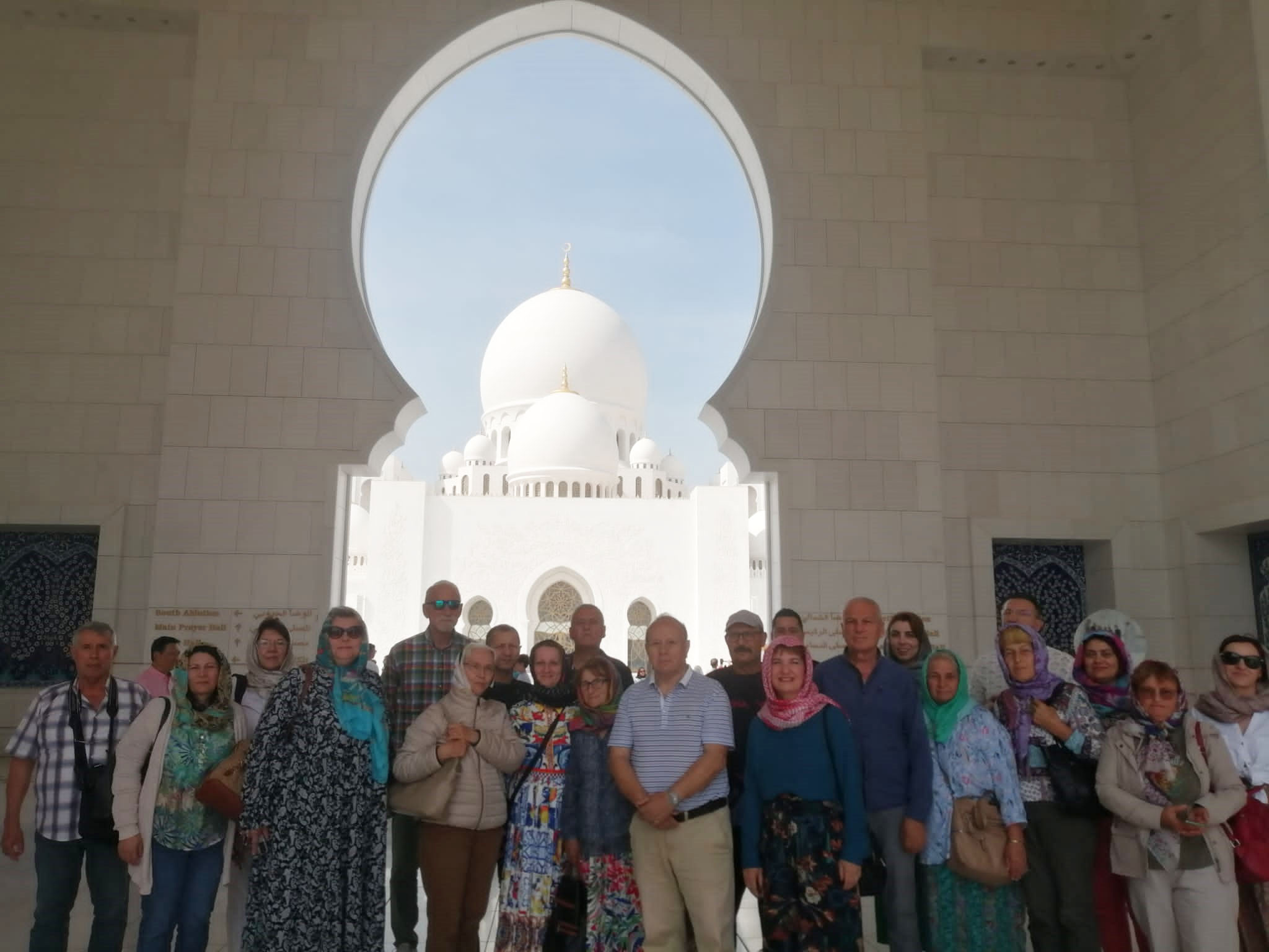 In Abu Dhabi la Moscheea Seic Zayed