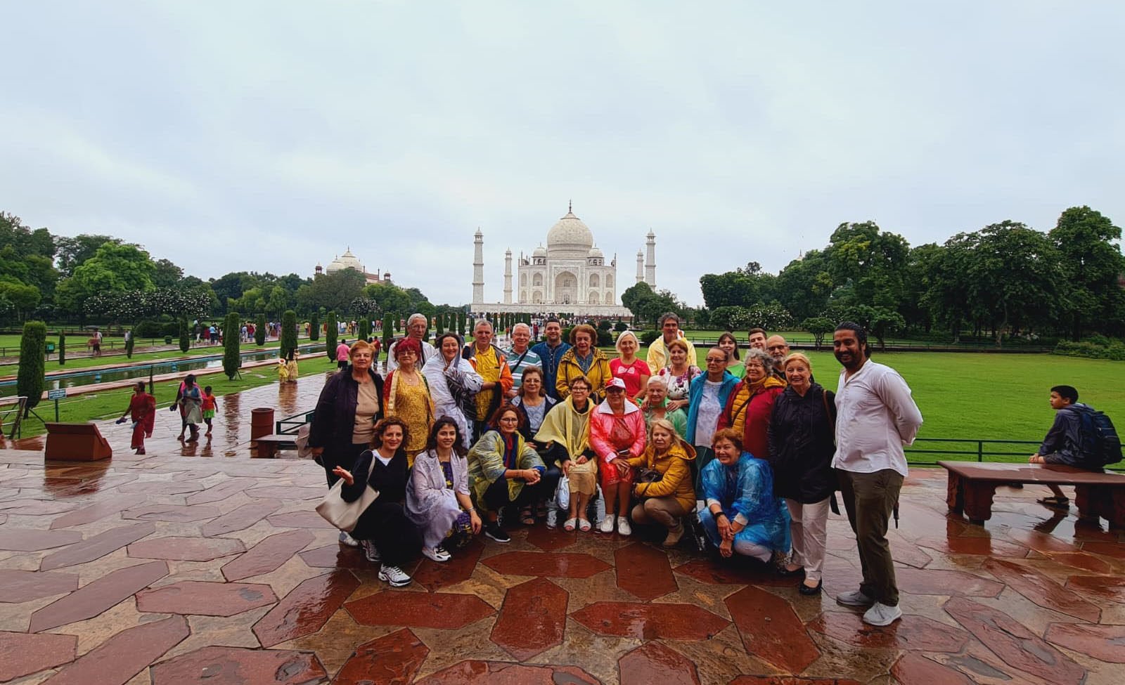 In India la Taj Mahal