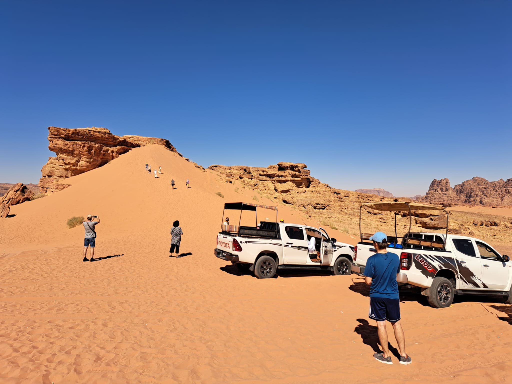 In Iordania prin desertul Wadi Rum