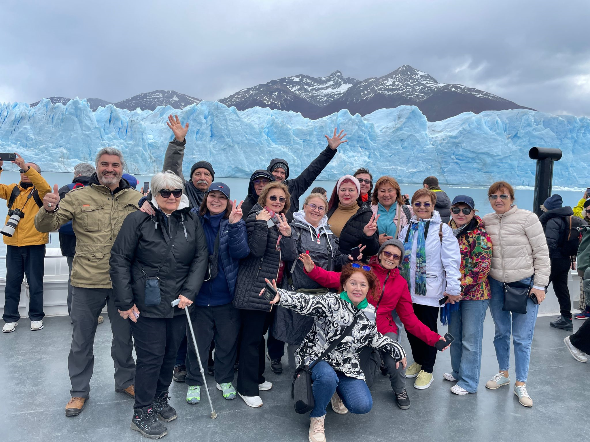 In Patagonia la Ghetarul Perito Moreno