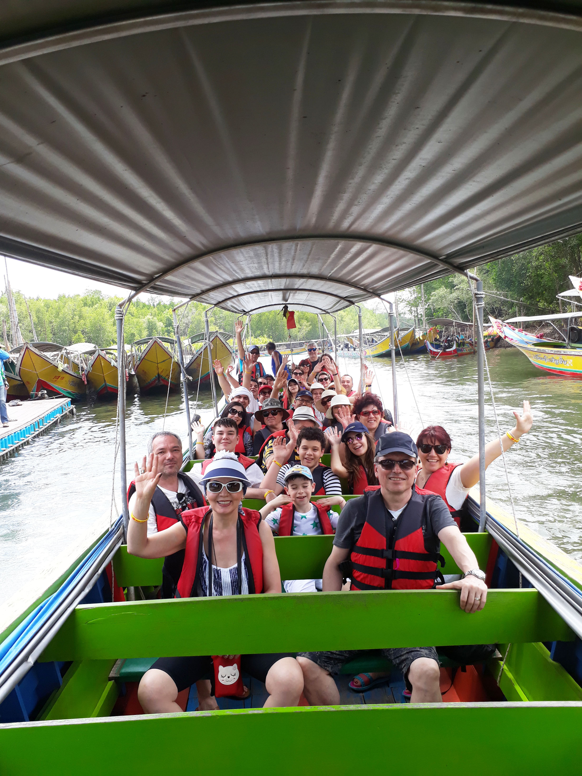 Thailanda Krabi spre padurea de mangrove