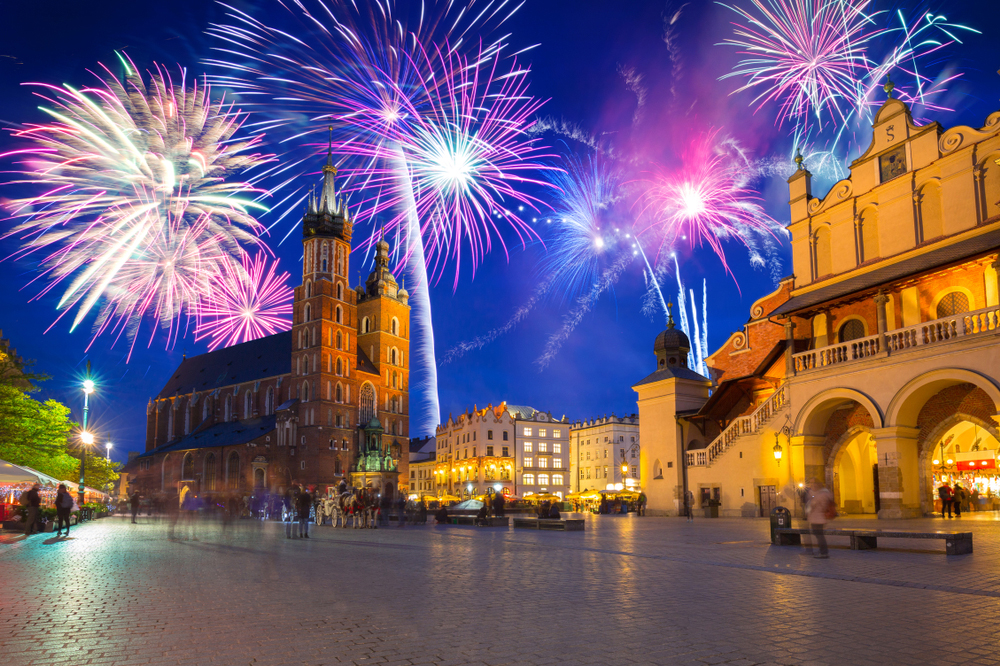 Revelion Polonia Cracovia-Varsovia