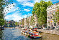Amsterdam plimbare pe canale