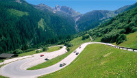 Continuam drumul spre Cascada Krimml – pe soseaua alpina „Gerlosstrasse” prin „Pasul Gerlos (1.630m)”.