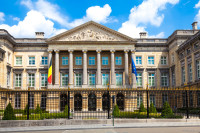 Bruxelles Palat Parlament Belgia