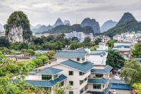 Vizitam apoi colina Fubo, o alta atractie naturala de langa Guilin.