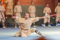 Pe parcursul vizitei veti asista la o demonstratie de kung fu facuta de calugarii shaolin ce pun accentul pe elementele spectaculoase din tehnicile lor de lupta.