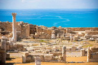 Cipru Limassol ruinele anticului Kourio