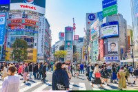 Nu ratam nici o traversare pe faimoasa trecere de pietoni Shibuya, despre care se spune ca este cea mai aglomerata din lume.
