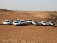 Dupa amiaza, optional, Safari in Desert cu cina barbeque.