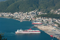 Ne indreptam apoi catre Igoumenitsa pentru a ne imbarca pe ferry-boat-ul cu destinatia Insula Corfu.
