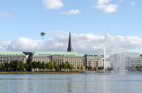 Hamburg Lacul Alster