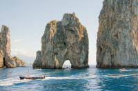 Italia Insula Capri Stancile Faraglioni