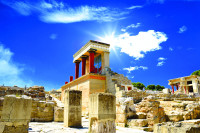Aici aveti ocazia sa luati parte la excursia de jumatate de zi „Palatul minoic din Knossos–prima  Civilizatie europeana”.