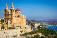 Insula Malta Biserica Mellieha Parish