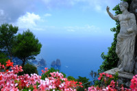 Italia Insula Capri  panorama