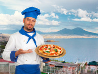 Faimoasa Pizza napoletana-Pizza a fost inventata la Napoli ! Inventia ii apartine unui italian pe nume Raffaele Esposito, care a inventat pizza in 1889, in Napoli, cu ocazia vizitei regelui Umberto I si a reginei Margherita.