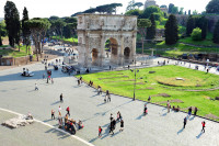 Italia Roma Arco Di Tito