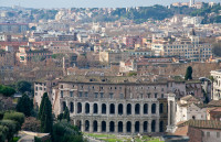 Italia Roma Teatro Marcello