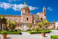 Biserica Santa Maria dell’Ammiraglio, Palatul Normanzilor, Catedrala, Palatul Chiaramonte.