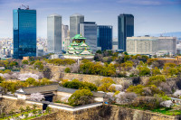 Intoarcere la Osaka cu autocarul unde vom vizita zona Dotonbori si Umeda, o zona remarcabila pentru labirintul sau de mall-uri si arhitectura moderna pe verticala, mai ales stralucita cladire Umeda Sky, cu 40 de niveluri, un titan de doua turnuri gemene