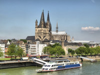 Koln panorama Rin