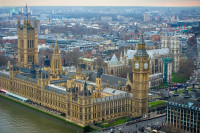 Londra Palatul Westminster, Londra Palatul Parlamentului cu Big Ben