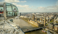 Londra panorama din London Eye