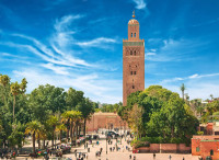 Maroc Marrakech Medina piata centrala