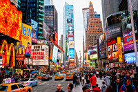 Tur de oras New York cu ghid local. Va invitam sa descoperiti principalele atractii ale New York-ului: Times Square - unul dintre locurile care fac New York-ul un oras care nu doarme niciodata