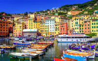 Program liber sau, optional Excursie in Liguria: Camogli, Rapallo si Santa Margherita Ligure.