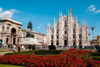 Incepem aventura noastra in Italia cu un tur de oras Milano