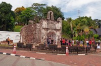 Porta de Santiago, dovada evidenta a ocupatiei Portugheze