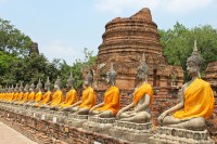 Incepem o zi minunata cu o excursie la Ayutthaya, fosta capitala a Siamului situata la 90 km nord de Bangkok.