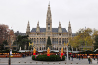 Apoi plimbare pietonala in centrul istoric la Pietele de Craciun din Maria–Theresien Platz, Stephansplatz si celebra Christkindlmarkt am Rathausplatz