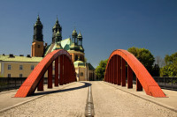 Dimineata vizitam centrul istoric din Poznan cu insula catedralei Sf.Petru